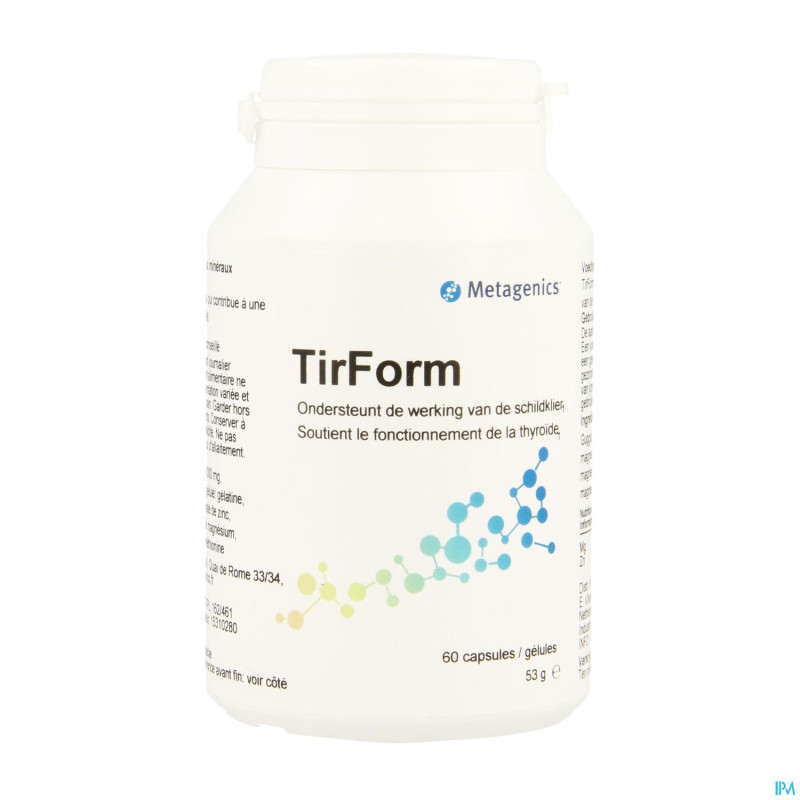 Tirform    caps  60    metagenics