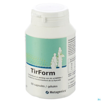 Tirform    caps  60    metagenics