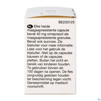 Omeprazol viatris 40mg caps 56