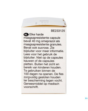 Omeprazol viatris 40mg caps 56