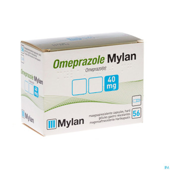 Omeprazol viatris 40mg caps 56