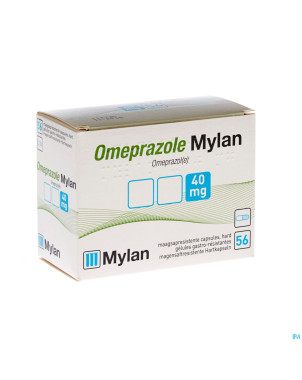 Omeprazol viatris 40mg caps 56
