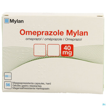 Omeprazol viatris 40mg caps 56