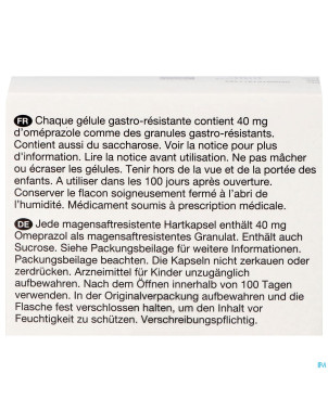 Omeprazol viatris 40mg caps 56