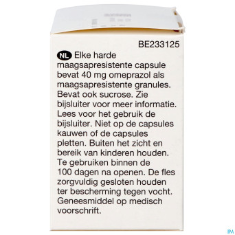 Omeprazol viatris 40mg caps 56