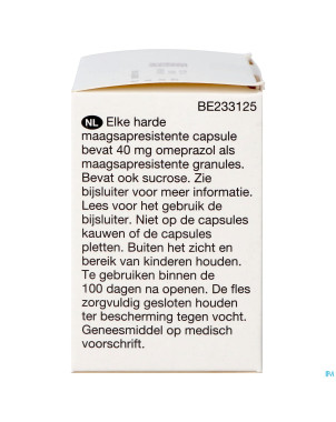 Omeprazol viatris 40mg caps 56