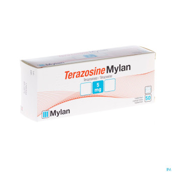 Terazosine mylan comp 50 x 5 mg