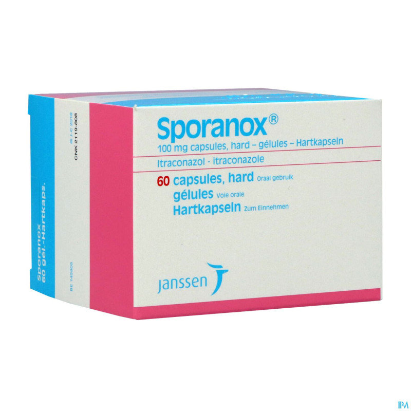 Sporanox caps 60x100mg