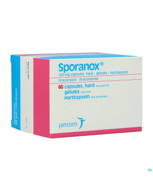 Sporanox caps 60x100mg