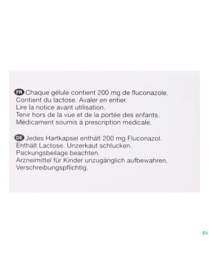 Fluconazole viatris 200mg caps 20