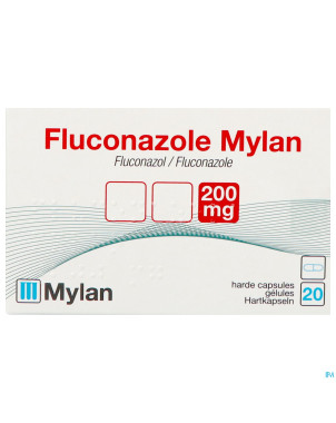 Fluconazole viatris 200mg caps 20