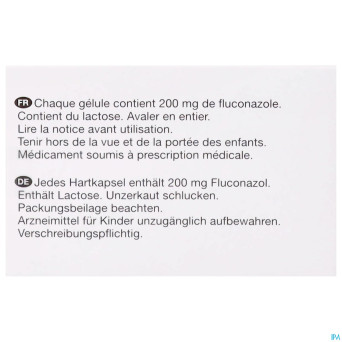 Fluconazole viatris 200mg caps 20