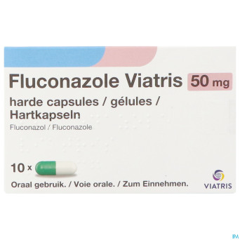 Fluconazole viatris 50mg caps 10