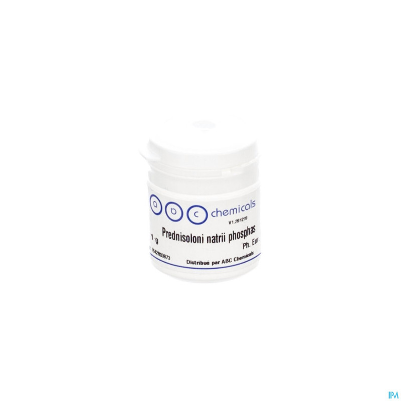 Prednisolone phosphate sodique    1g abc
