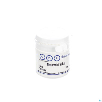 Neomycine sulfate    5g abc