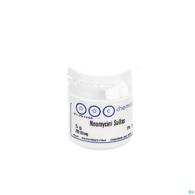 Neomycine sulfate    5g abc