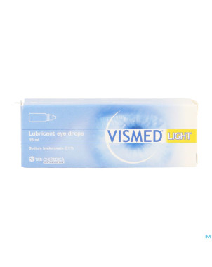 Vismed light lubrifiant oculaire 0,1%    15ml