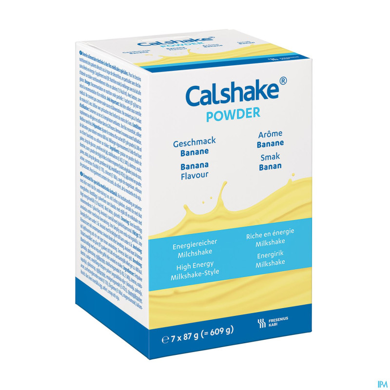Calshake energie banane sachet pdr 7x87g