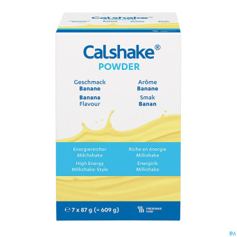 Calshake energie banane sachet pdr 7x87g