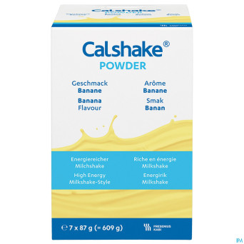 Calshake energie banane sachet pdr 7x87g