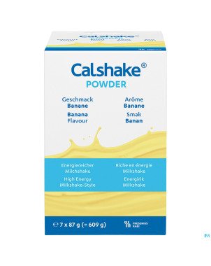 Calshake energie banane sachet pdr 7x87g