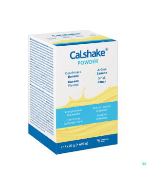 Calshake energie banane sachet pdr 7x87g