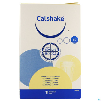 Calshake energie vanille sachet pdr 7x87g