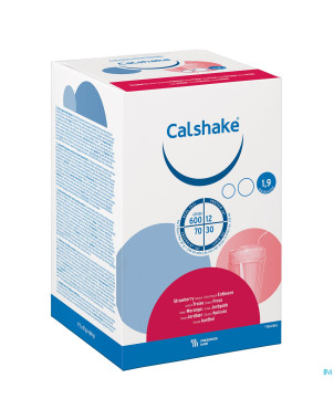 Calshake energie fraise sachet pdr 7x87g