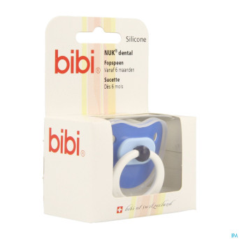Bibi sucette pop dental bleue    6m 04