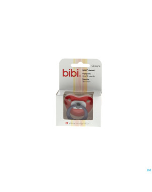 Bibi sucette pop dental rouge    6m 04