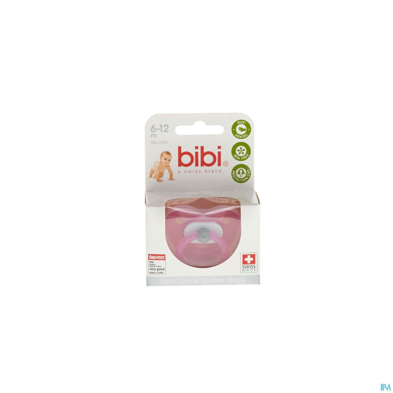 Bibi sucette soft rose    6m 04