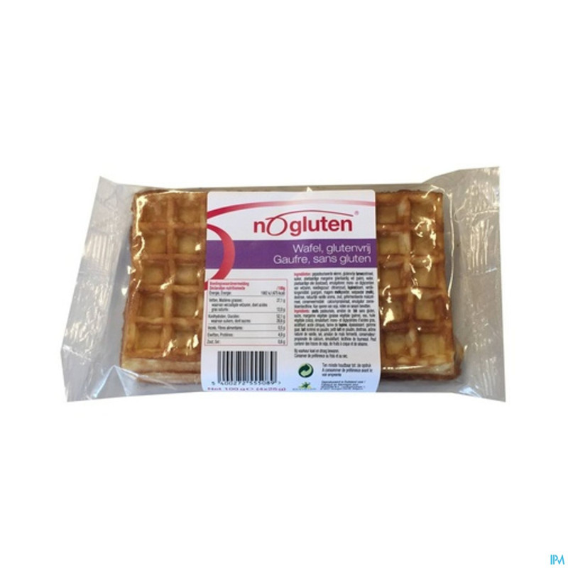 Nogluten gaufre soft s/gluten   4x25g 5508 revogan
