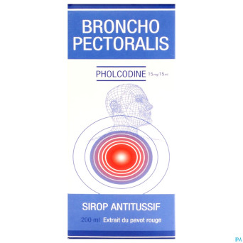 Broncho pectoralis pholcodine sir 200ml