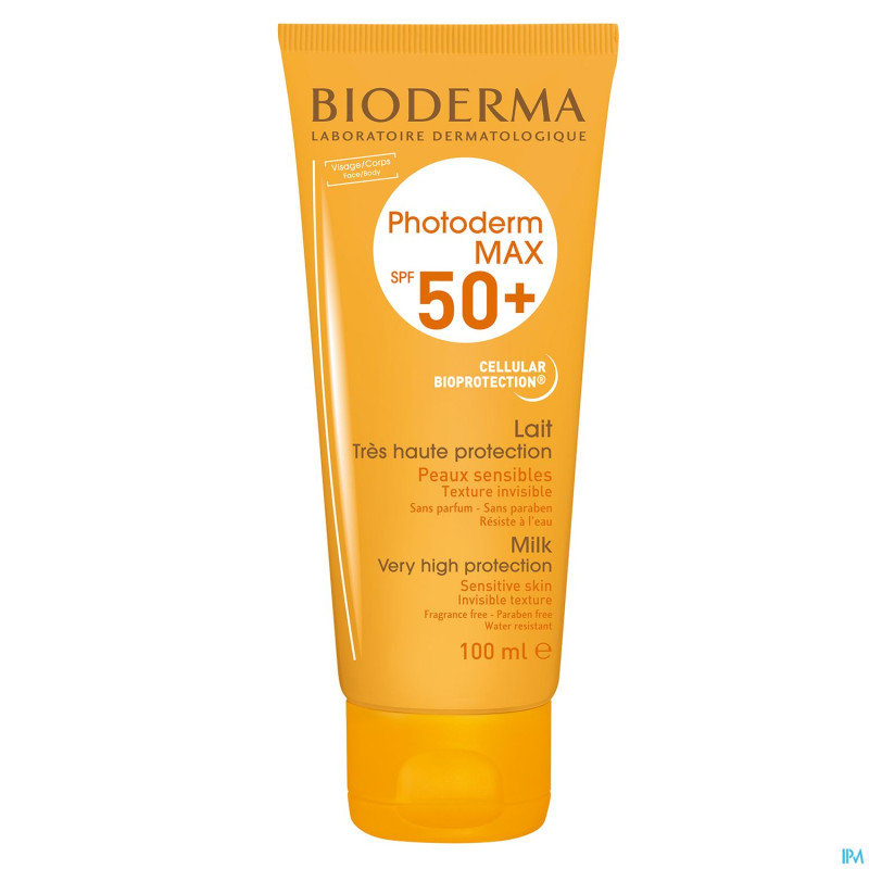 Bioderma photoderm max lait spf50+    tube 100ml
