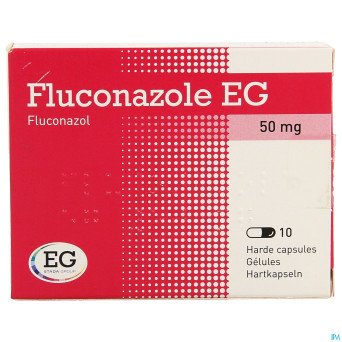 Fluconazol eg  50 mg caps 10