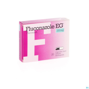 Fluconazol eg 200 mg caps 20