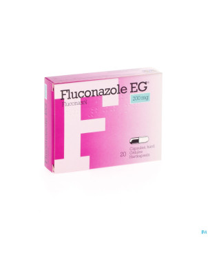Fluconazol eg 200 mg caps 20