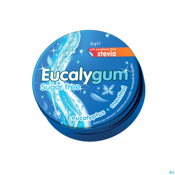 Eucalygum   gomme pectorale a sucer sans sucre 40g