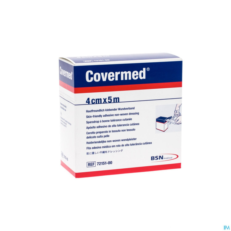Covermed pansement urgence ha    4cmx5m 1 7215100