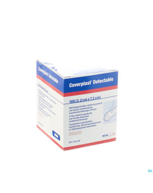 Coverplast detectable pans urgence   2,2x7,2cm 100