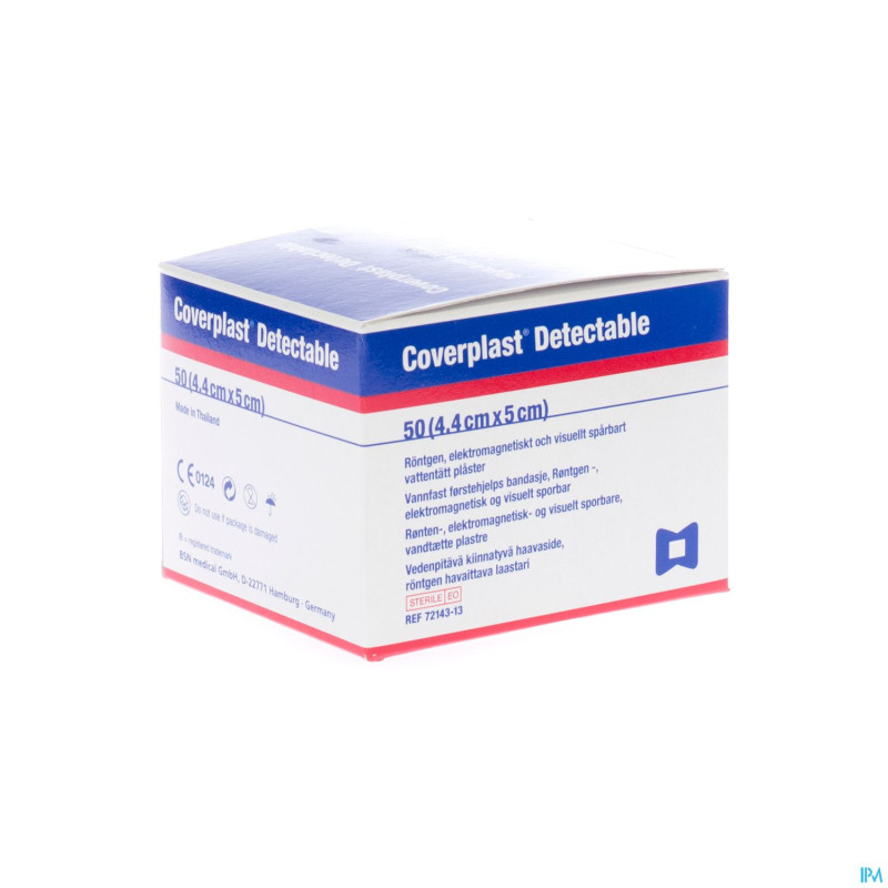 Coverplast detectable bout doigt    44x50mm  50