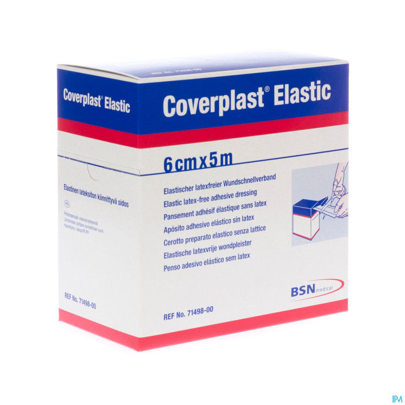 Coverplast elastic pans urg. ha   6cmx5m 1 7149800