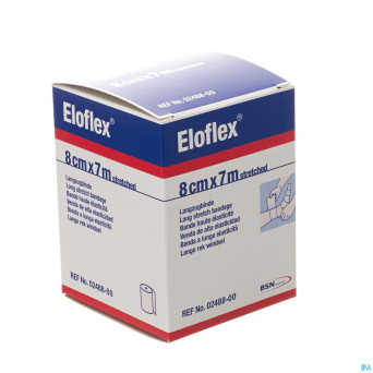Eloflex bande elast compres.legere  8cmx7m 0248800