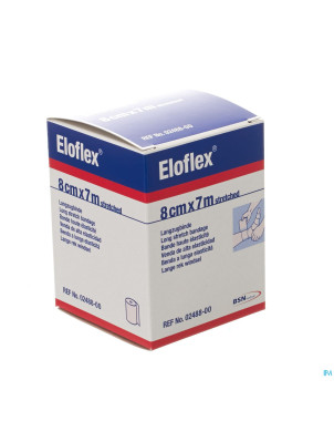 Eloflex bande elast compres.legere  8cmx7m 0248800