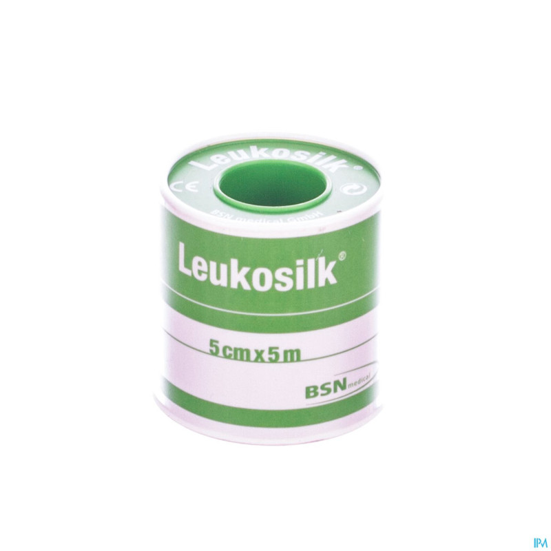 Leukosilk fourreau sparadrap   5,00cmx5m 1 0102400