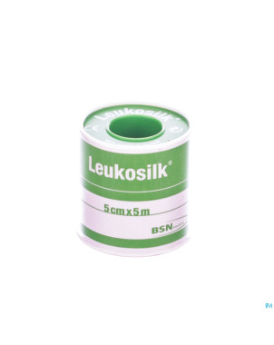 Leukosilk fourreau sparadrap   5,00cmx5m 1 0102400