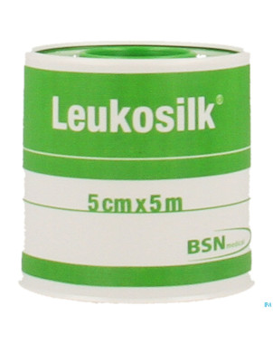 Leukosilk fourreau sparadrap   5,00cmx5m 1 0102400