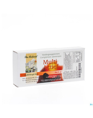 Herborist multi actief    amp 20x10ml  0733