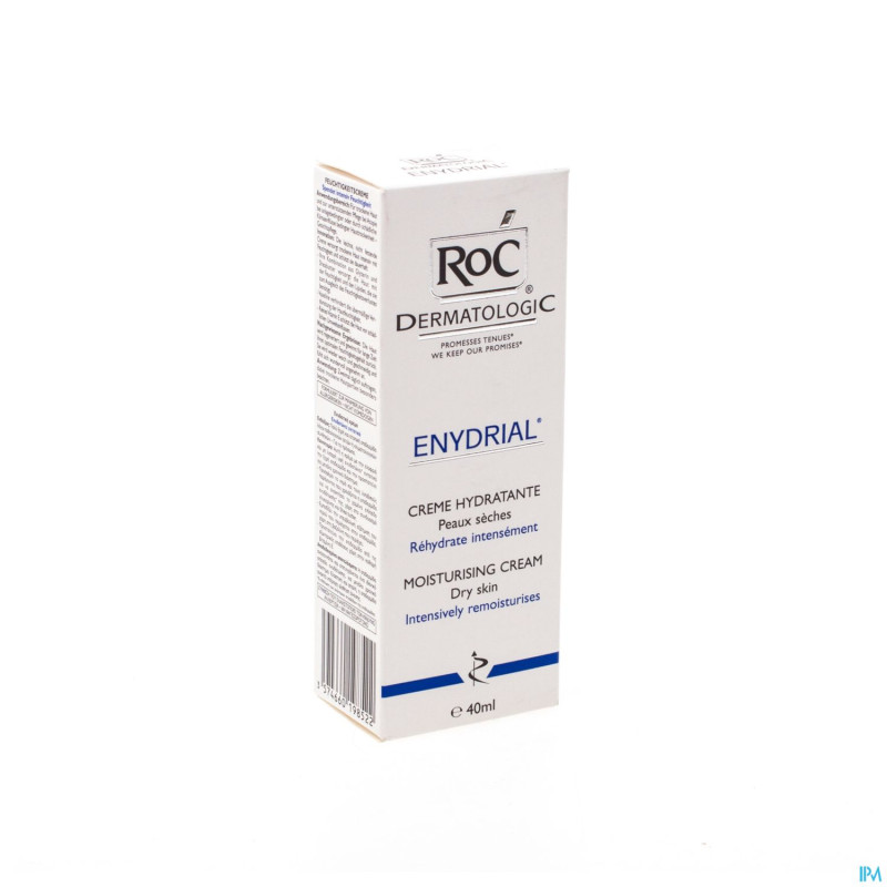 Roc enydrial creme hydratante visage 40ml