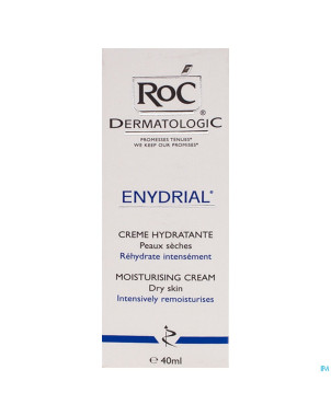 Roc enydrial creme hydratante visage 40ml